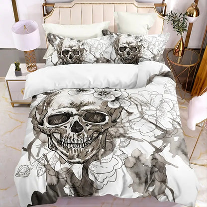 Premium Gothic Bedding Set | 3 Pc