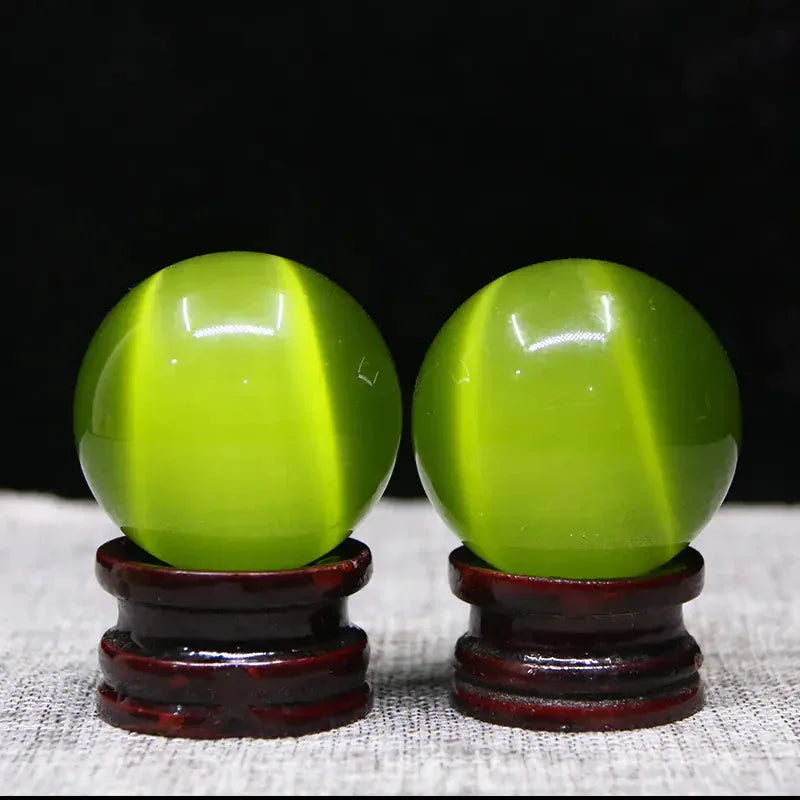 Cat’s Eye Crystal Sphere - Sorceress Sanctuary