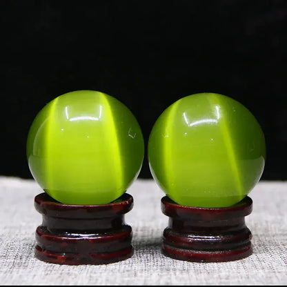 Cat’s Eye Crystal Sphere - Sorceress Sanctuary