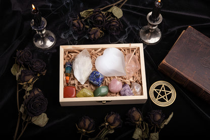Crystal Healing Box (11 Pieces)