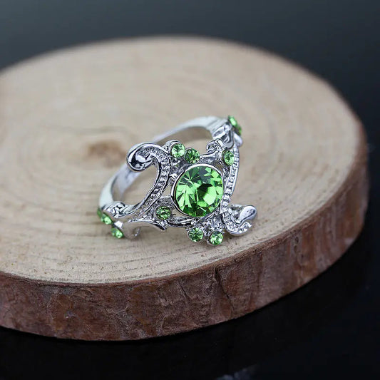 Slytherin Gem Ring Sorceress Sanctuary