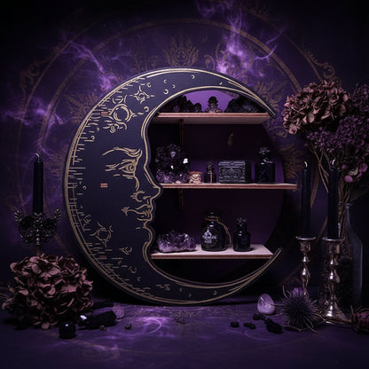 Moon Crystal Shelf