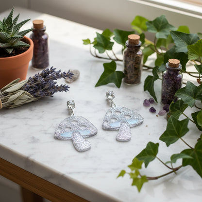 Mushroom Earrings