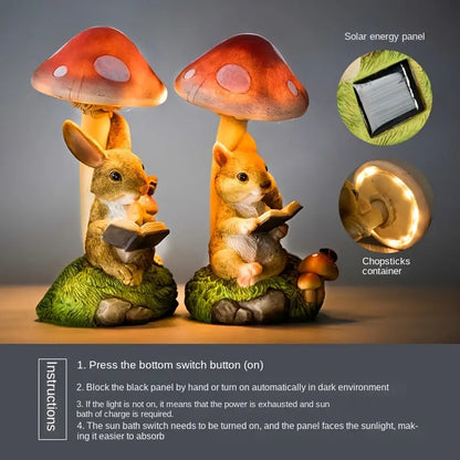 Mushroom Solar Lamp
