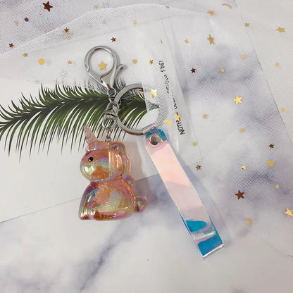 Unicorn Crystal Keychain