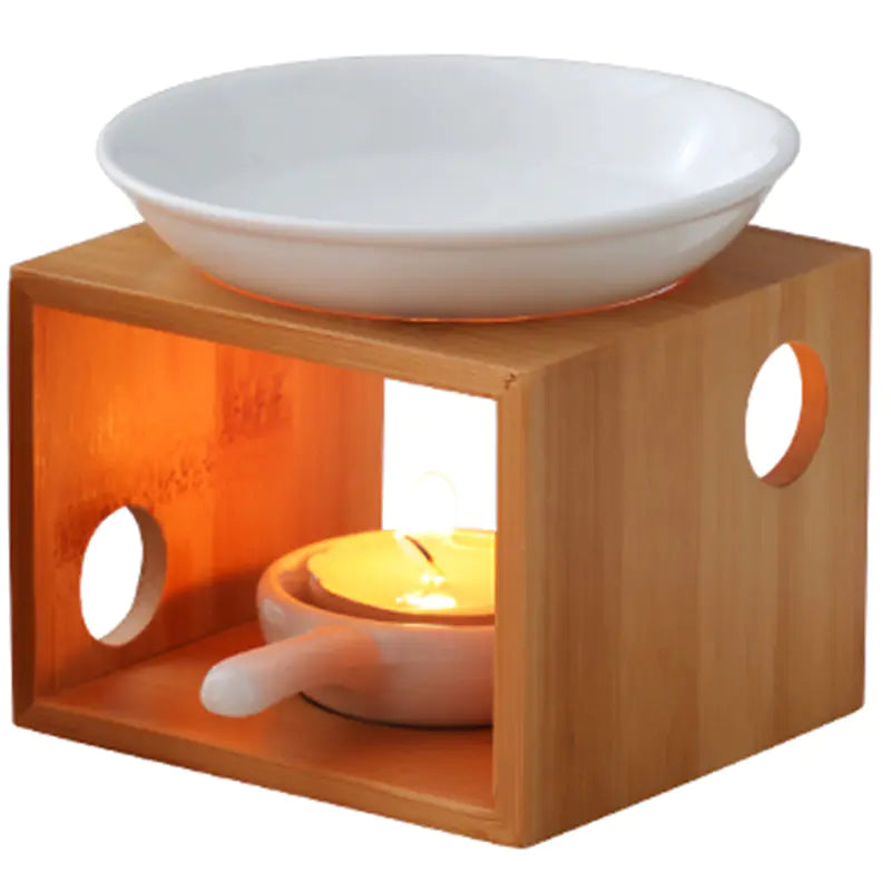 Bamboo Frame Aromatherapy Lamp