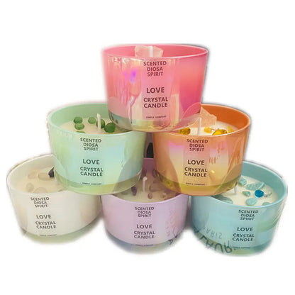 Dried Flower Scented Candle