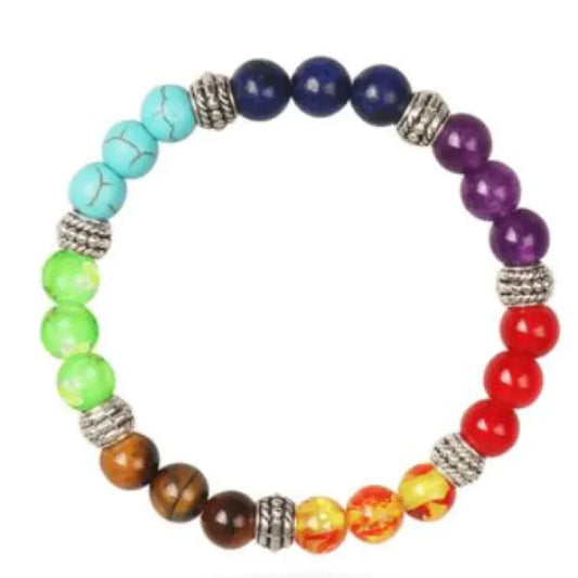 Chakra Energy Bead Bracelet