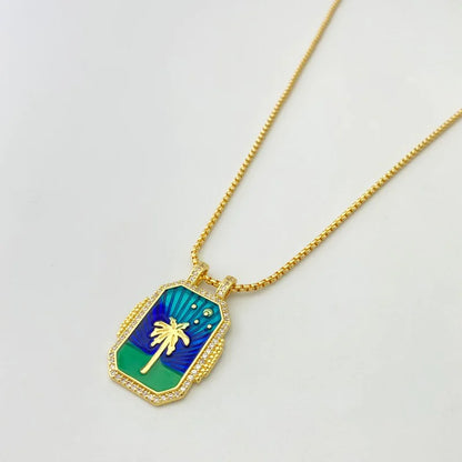 Gilded Tarot Pendant