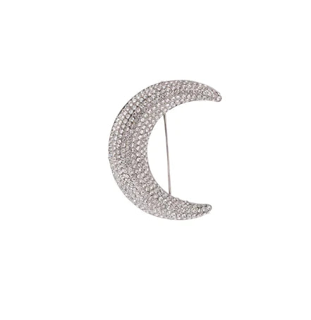 Celestrial Moon Brooch