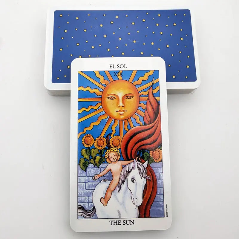 Bilingual Knight | Tarot Cards (English & Spanish)