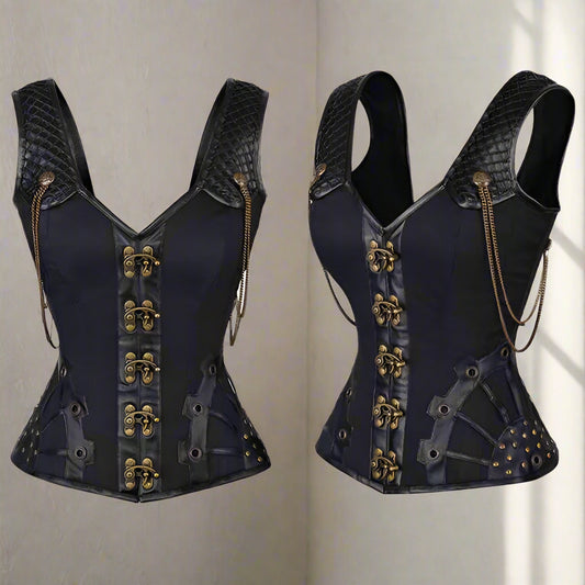 Detailed Witch Corset Top