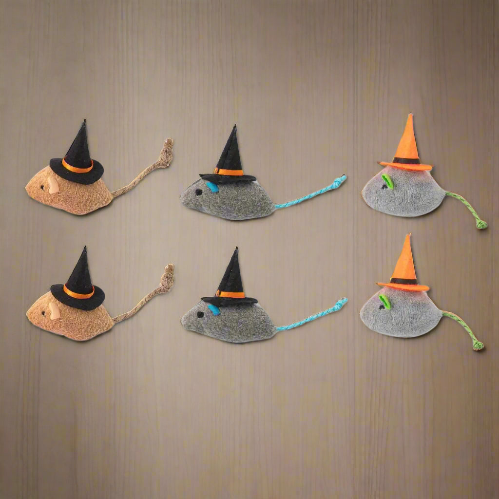 6 Witch Mice | Cat Toys