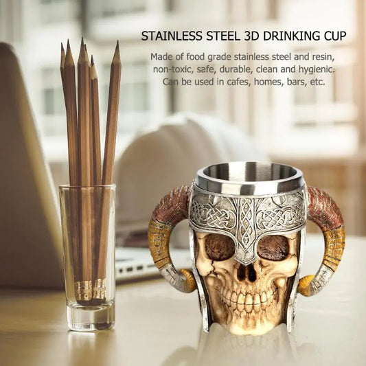 Skull Viking Mug
