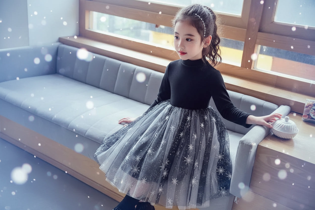 Girls' Long Sleeve Autumn Fairy Dress Sorceress Sanctuary