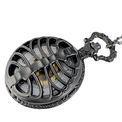 Vintage Hollow Rib Pocket Watch