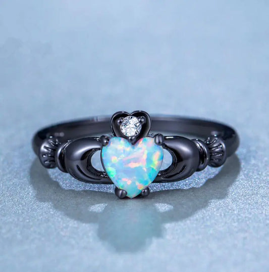 Black Heart Ring