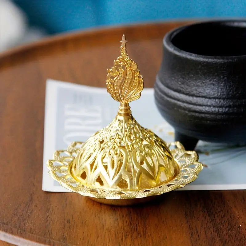 Golden Metal | Incense Burner