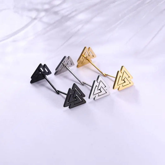 Nordic Triangle Earrings