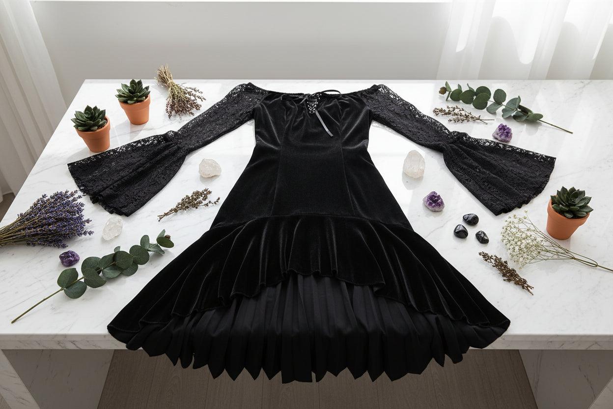 Dark Evening Dress