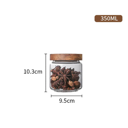 Premium Glass Storage Bottles