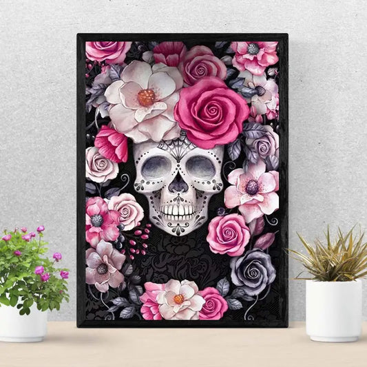 5D DIY Diamond Painting Kit | Halloween Skull