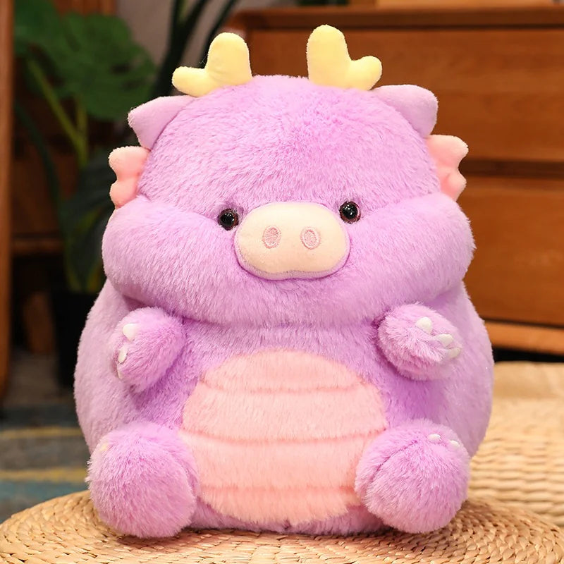 Cute Dragon Pig Plush Familiar