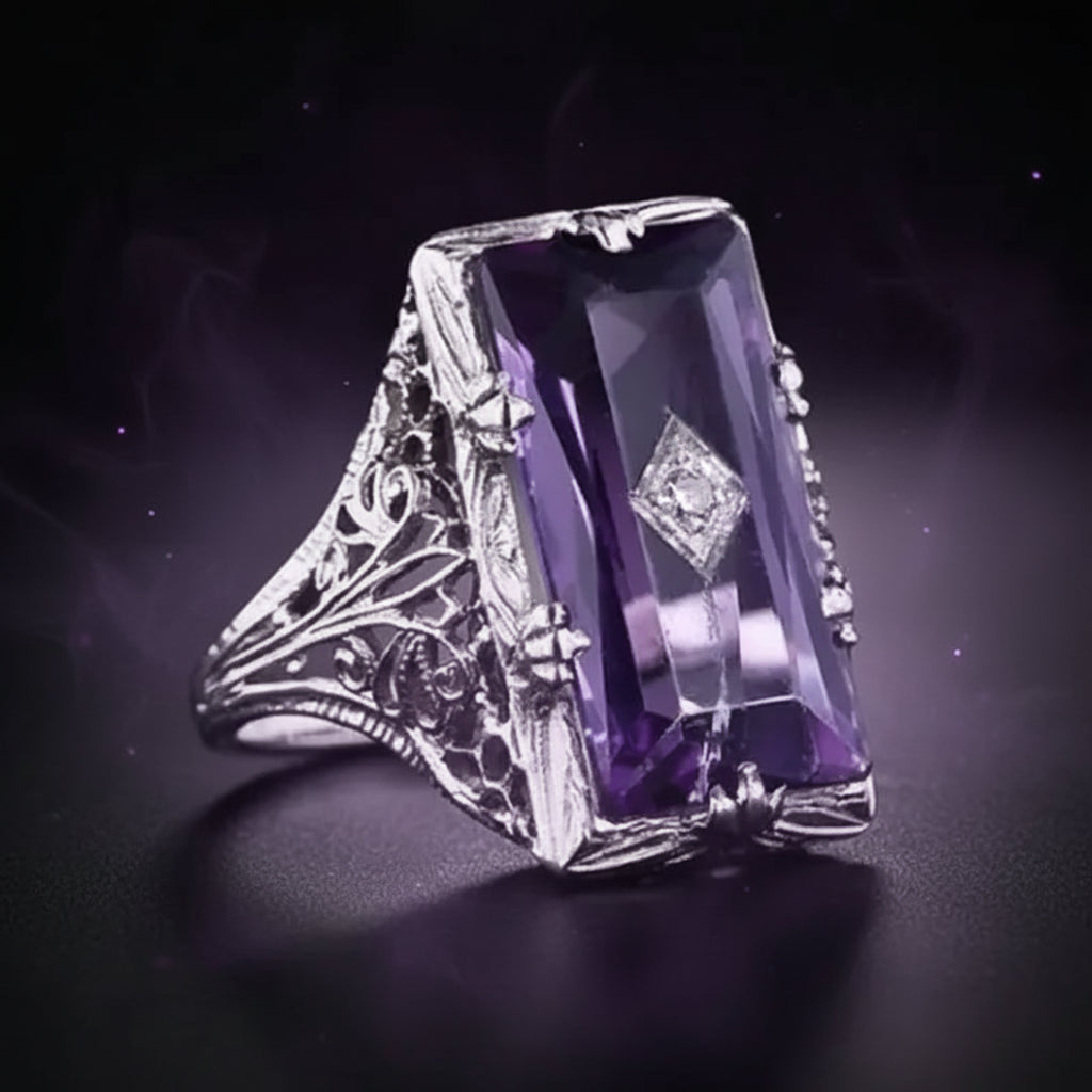 Sorceress Amethyst Ring