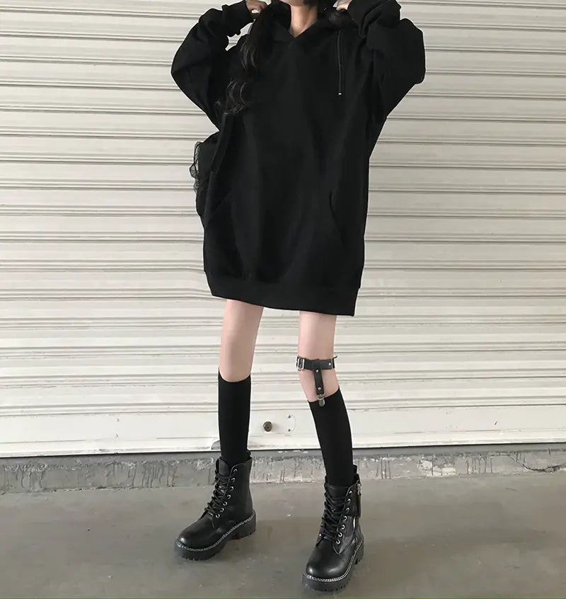 Gothic Oversized Hoodie