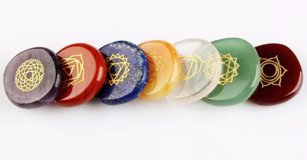 Chakra Energy Stones | Runes Set Sorceress Sanctuary