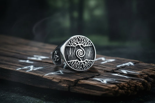 Retro Lucky Tree Ring Fashion Accessory Sorceress Sanctuary