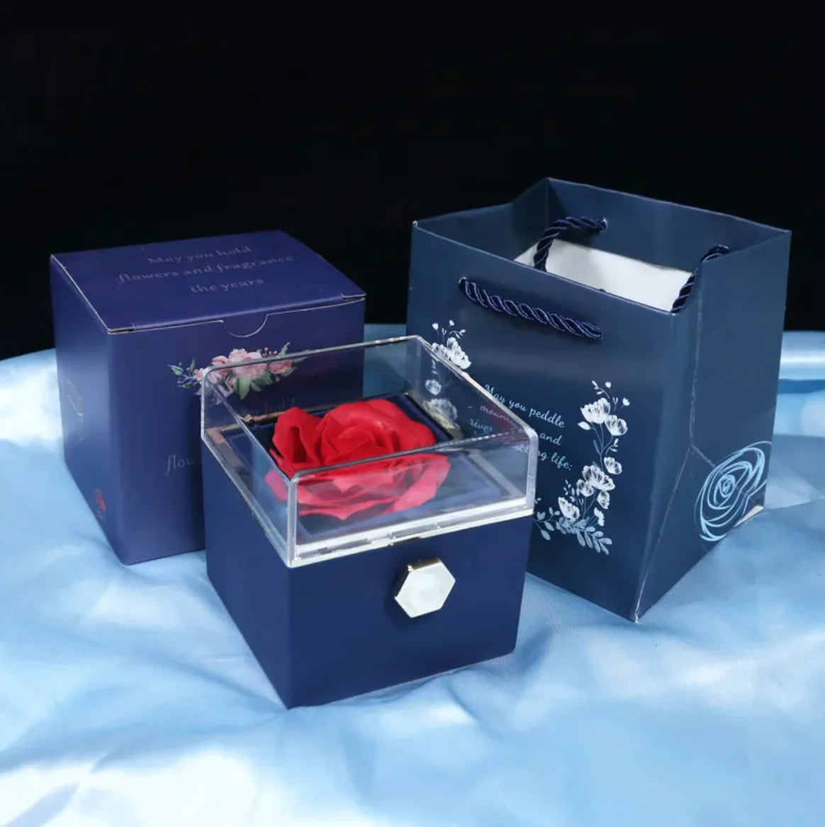 Rotating Rose Soap | Flower Gift Box Sorceress Sanctuary