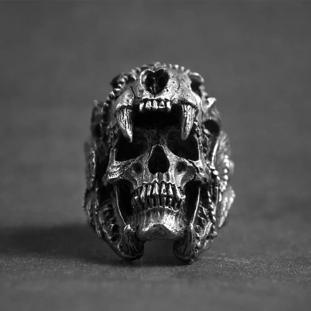 Enchanted Skull Ring Sorceress Sanctuary