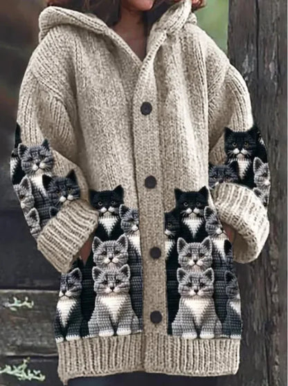 Spooky Witch Hooded Coat