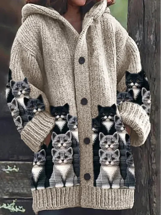 Spooky Witch Hooded Coat