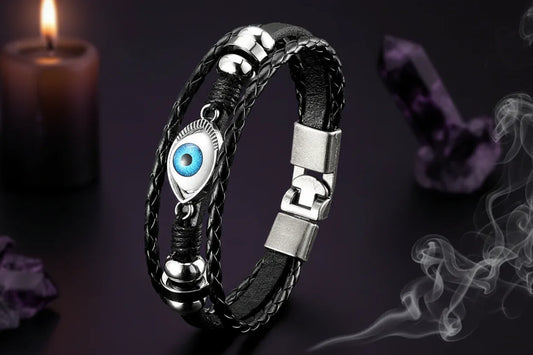 Multi-Layer Evil Eye Bracelet Sorceress Sanctuary