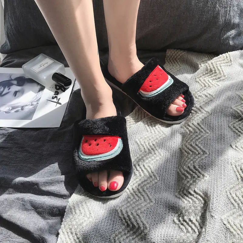 Fruity Plush Slippers