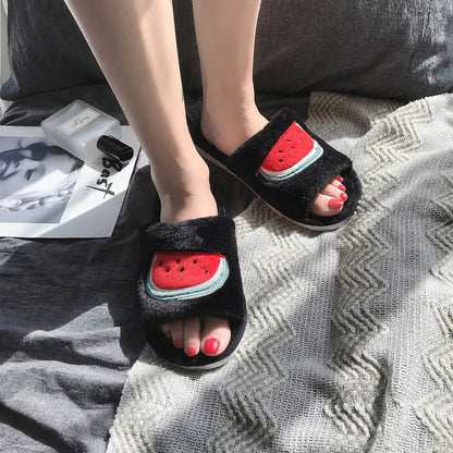 Fruity Plush Slippers