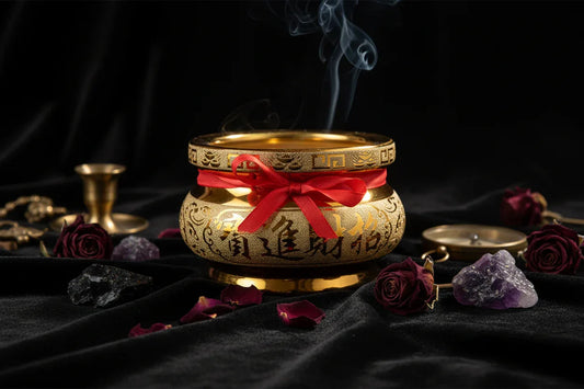 Ceramic Incense Burner for Home Worship (Large Size) Sorceress Sanctuary