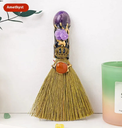 Witches Besom | Crystal Broom